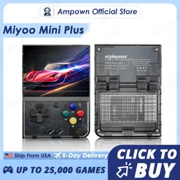 Portable Game Players Miyoo Mini Plus Retro Retro Handheld Game Console V2 Mini IPS Screen Video Game Console Linux Gaming Gaming Gaming 230812