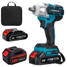 21V Electric Impact Wrench Brushless Wrenchs Cordless With Li-ion Battery Hand Drill Installation Power Tools H220510209A