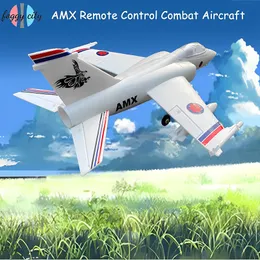 ElectricRC Aircraft Copac AMX Атака 64 -мм водопропускная труба EPO -реактивная модель дистанционного управления Toysfixed Electric Control Combat 230812