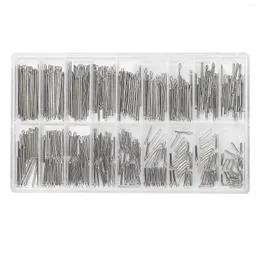 مشاهدة أدوات إصلاح الأدوات 360pcs دبابيس الفولاذ المقاوم للصدأ الساقية ارتباط Cotter Spring Bar Tool 6-23mm أداة لصناعة الساعات