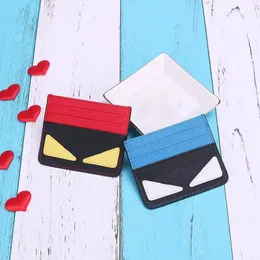 Дизайнерский классический кожаный компактный держатель высокий вид, дамы, милые очки дизайнерские кошельки дизайнерский держатель кредитных карт кошелек с сумкой для карты коробки
