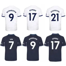 2023/24 #10 Maddison Futbol Formaları 2024 Son Skipp Richarlison Bryan Romero Lo Celso Kulüsevski Ndombele Bentancur Spence van de Ven Tottenham Futbol Gömlek Çocuk Kiti Çocuk Kiti