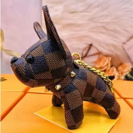 Simpatico cane da disegno per cani Borsa Pendant Charm Gioielli Floro Staffa a keyring da donna e regali maschi