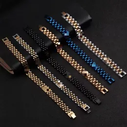 Mode Schwarz Stahl Tacho Armband Krone Mann Edelstahl Armreif Pulseiras Armbänder Armreifen Schmuck