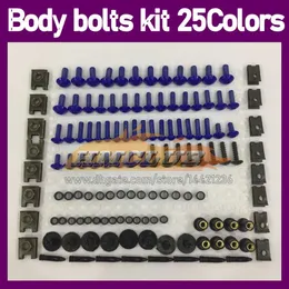 Bulloni per motociclisti da 268 pc kit a vite completa per Kawasaki Ninja 12 R 12R ZX1200 CC ZX-12R ZX12R 00 01 2000 2001 Completa Moto293J