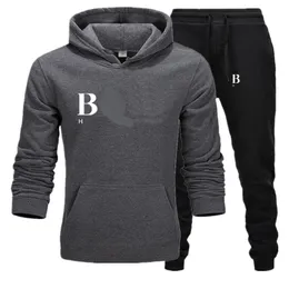 designer tracksuit Mens tracksuits sweater trousers set designer hoodies streetwear sweatshirts quality sports suit plush letter thick Hoodies men pants