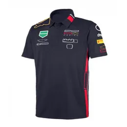 F1 Formula One fans short-sleeved POLO shirts car culture overalls team joint quick-drying tops racing lapel T-shirts can be cu2136