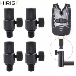 釣りのアクセサリーhirisi 4pcs carp釣りクイックチェンジコネクタコイ釣り用アラーム用アルミニウムロッドポッドバンクスティックAQ209 230812