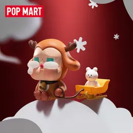 Blind Box Crybaby Lonely Christmas Series Mystery Box Guess Bag Toys Puppe süße Anime -Figur Desktop Ornamente Sammlung Geschenk 230812
