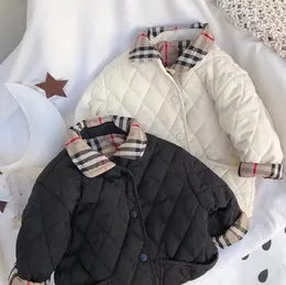 Nowe dzieci jesienne kurtki zimowe chłopiec dziewczyny dwustronne płaszcz mody mody ubrania dziecięce ubrania ubrania