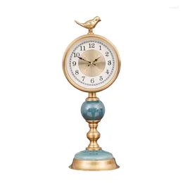 Столовые часы n retro ceramic fashion Desk Clock European Creative Homevel Makulum