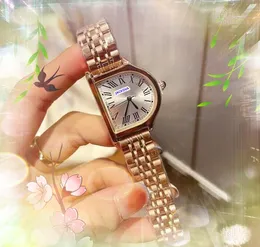 Donne di moda in quarzo a forma speciale orologio da 35x28mm da appuntamento automatico in acciaio inossidabile a specchio in acciaio inossidabile completo orologio da polso da polso da polso di San Valentino