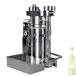 Electric Oil Extractor Automatisk oljepress Maskin kommersiell användning Sesame Canola Sunflower Seeds Peanuts Walnuts Oil Maker Machine