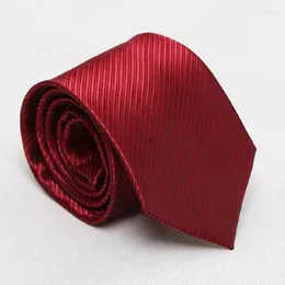 Bow Ties HOOYI 2023 Solid Red Tie Neckties For Men