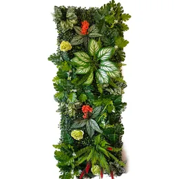 Faux blommig grönare konstgjorda växter gräs väggpanel boxwood häck 15.74 tum *47.24 tum faux falsk gräsmossa lämplig för utomhus inomhus trädgård 230812