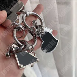 Модные дизайнерские ключи для женщин Mens Car Care Brand Black Heart Leather Key Chains из нержавеющей стали подвеска для роскошного Keyr272L