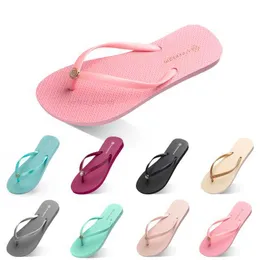 Women Slippers Cheaper Shoes Excellent Flip Flops Triple White Black Green Yellow Orange Pink Red Womens Summer Home Outdoor Beach556 s