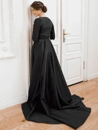 DHgate.com:Womens Black Satin A-Line Evening Party Dress DHgate.com:Womens Black Satin A-Line Evening Party Dress