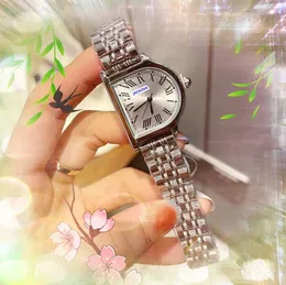 Donne di moda in quarzo a forma speciale orologio da 35x28 mm per orologio in acciaio inossidabile completo in acciaio inossidabile a specchio a specchio importato Bracciale elegante orologio da polso da polso