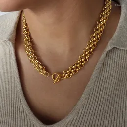 Серьги по ожерелью набор Ghidbk преувеличенная металл браслет от браслета женский