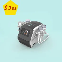 3D desktop vaccum roller body contouring ultrasonic 80KHZ cavitation rf radio frequency fast slimming beauty clinic salon professional equipment with 6 handles