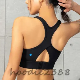 Lulus Original Label Sports Fitness Bra for Women عالية الجودة اليوغا جميلة الظهر وسادة الصدر مرنة مرنة عالية الملابس للنساء للنساء