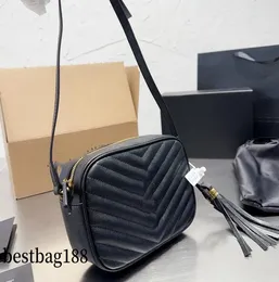 2023 Modne torby na ramię Messenger torebka Najwyższa jakość Kamera Klasyczna skórzana pasek Crossbody Designer Torka TOTE