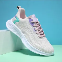 new product women's shoes free shipping breathable running shoes lightweight soft bottom designer fashion white pink comfortable outdoor sport shoes