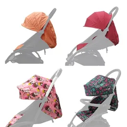 Kinderwagen -Teilezubehör 175 Grad Kinderwagen Sunshade Liner für Yoya Yoyo Babytime Pram Banopy Cover Sitzkissen -Kapuze Matratze Set für Babyzen Yoyo 230812