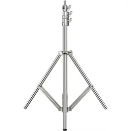 Tripods Stainless Steel Heavy Duty Light Stand Pography Studio Video Lighting Stands Spring Cushioned 2.8M Tripod