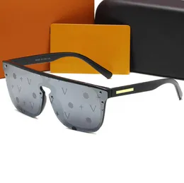 Óculos de sol Óculos de sol para mulheres designers de designers de sol dos óculos de sol com lentes de sol com cartas de letra Sun Viajando óculos de sol preto cinza praia adumbral