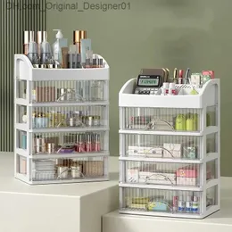 Makeup Organizator makijażu kosmetyczne szuflada do przechowywania typu makijaż szczotka uchwyt szczotka szminka kontener do pielęgnacji skóry organizator łazienki Z230815