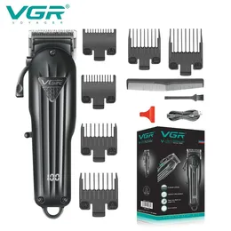 Триммер для волос VGR Clipper Professional Hair Citch Machine Trimmer регулируемый беспроводной перезаряжаемый v 282 230814