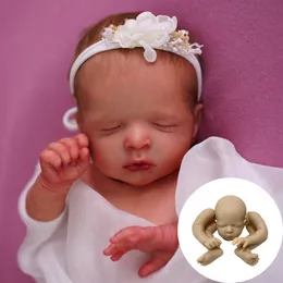 Dolls 20 polegadas Reborn Doll Kit Luisa Luisa Like Like Soft Vinyl Touch