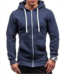 Erkek Hoodies Mens Sweatshirts Güzel Sonbahar Kış Pamuk Uzun Kollu Külot Üstler Kapşonlu Ceket Homme Street Giyim Dış Giyim Artı Boyut