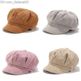 Cappelli larghi cappelli a secchio della versione coreana del berretto femminile a colori solidi e di autunno dei ragazzi di cappello da cappello in pelle elastico elastico cappello di cappello elastico cappello di cappello Z23814