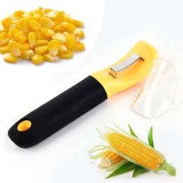 Fruktgrönsaksverktyg Corn Kernel Separator Stripper Kitchen Rostfritt stål Planer Manual Cutter Peeler Accessories Gadget 230814