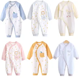 Rompers Baby Autumn Clothes 0 to 3 Months Baby Girls Rompers Cotton Kid Jumpsuit Clothes born Baby Boy Pajamas Clothing 230812