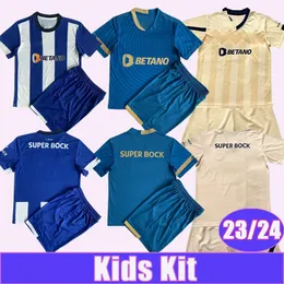 23 24 Pepe Kids Kit Soccer Jerseys Otavio Veron Mehdi Galeno Otavio T.