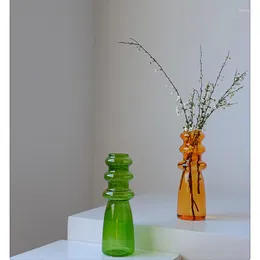 Vasi Glass Flower Vase Regalo per Wedding Occasionali Speciali Spa Festa Meditazione Vergia Candeva Giardino Secco Floral Plant