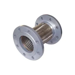 Pipe connection wire mesh stainless steel flexible bellow metal flange braided hose Purchase Contact Us