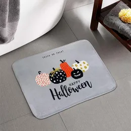 Mattor icke-halkmatta halloween dörrmatta super mjuk tema badrum mycket absorberande snabbt torrt