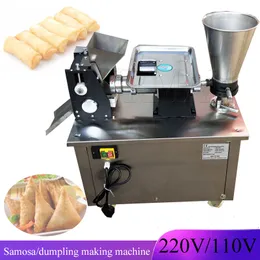 110 V 220V Elektrische Samosa -Maschine Vollautomatischer Knödel Making Machine Curry Samosa Maker