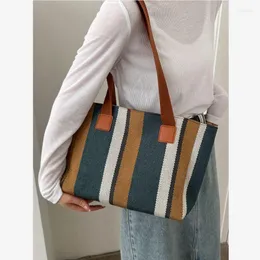 Bolsas de cintura foufurieux de grande capacidade casual feminino design de lona ombro bola crossbody saco de moda bolsas de faixa