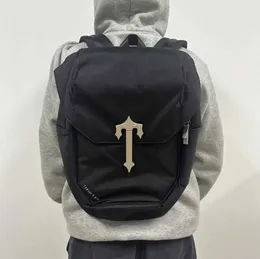 Axelväskor designer nylon trapstar ryggsäck klassiska unisex handväskor svart sliver högkvalitativ cobra t london skolväska ny stil