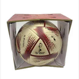 Soccer Ball High-end Beautifully Crafted Football for the 2022 Qatar World Cup Knockout Stages Al Rihla and Al Hilm45645645