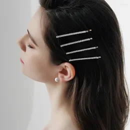 Cabeças de cabeceira Pinos de clipes de cabelo de strass para mulheres acessórios para meninas Garotas Cabelo de casamento Bridal Jewelry Party Bride Headpied Presente