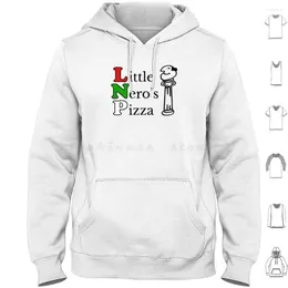 Herren Hoodies Little Neros Pizza-Home allein Referenz Langarm Neros Pizza Kevin McCallister Home Security