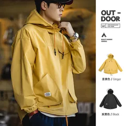 Men Jackets Maden Mountain Mountain Outdoor Multi Pocket Spring Spring Spring Windbreak Parka Ginger Climbing Outerwear Track Jacket 230814