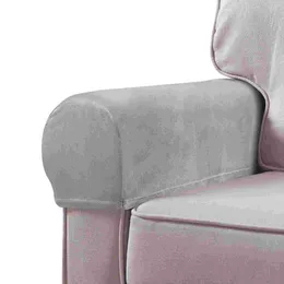 Stol täcker 2 st kontorslipcovers armstöd soffa bordduk soffa stretch skyddande elastik